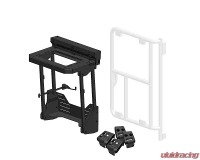 Aluminess Gen 1 Base Unit PowerLift Bike Rack with 180 Degree Hinge Kit for 2019+ Mercedes-Benz Sprinter - 210781