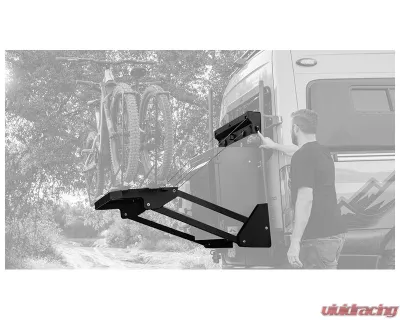 Aluminess PowerLift Bike Rack (Do Not ADD 180 Hinge Kit) Mercedes-Benz 2019-2025 - 210775.5