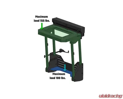 Aluminess PowerLift Bike Rack (Do Not ADD 180 Hinge Kit) Mercedes-Benz 2019-2025 - 210775.5