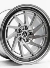 Heritage HOKKAIDO-DIR-C MonoC Wheel 19x9.5 5x120 33mm Silver/Silver                                     - HDRM5120199533SIL - Image 3