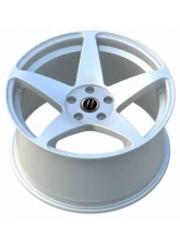 Heritage IMOLA MonoC Wheel 18x9.5 5x115 22mm Silver/Silver                                     - IMOLAM5115189522SIL - Image 2