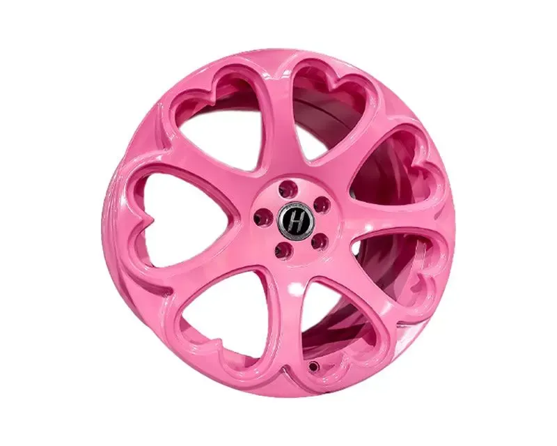 Heritage Kokoro Monoc Wheel 18x9.5 5x108 38mm Pink | Vivid Racing