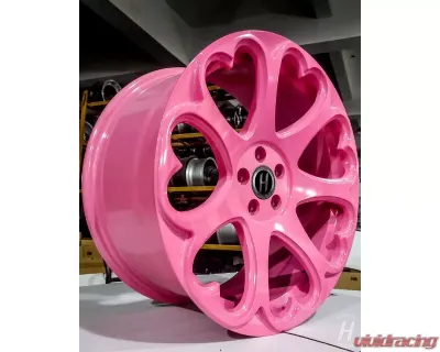 Heritage KOKORO MonoC Wheel 18x9.5 5x115 22mm Pink/Pink - KOKOROM5115189522PNK