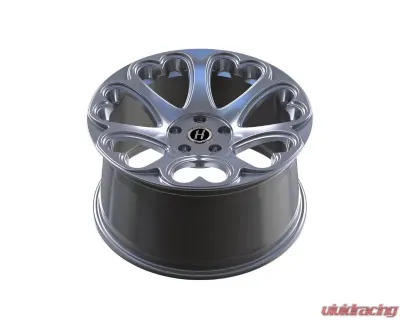 Heritage KOKORO MonoC Wheel 18x9.5 5x115 22mm Silver/Silver - KOKOROM5115189522SIL
