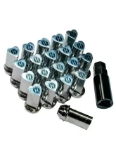 Kokoro  M12X1.5 Triple Chrome Lugnuts                                     - LN-K-1250-CHR - Image 2
