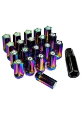 Kokoro  M12X1.5 Neo Chrome Lugnuts                                     - LN-H-1250-NEO - Image 2