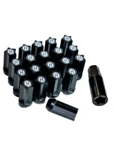 Hoshi M12X1.25 Midnight Black Lugnuts                                     - LN-H-1225-BLK - Image 2
