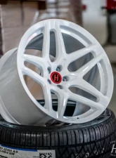 Heritage Ebisu MonoC Wheel 18x9.5 5x112 22mm Arctic White                                     - EBISUM5112189522ARWH - Image 2