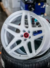 Heritage Ebisu MonoC Wheel 18x9.5 5x112 22mm Arctic White                                     - EBISUM5112189522ARWH - Image 5