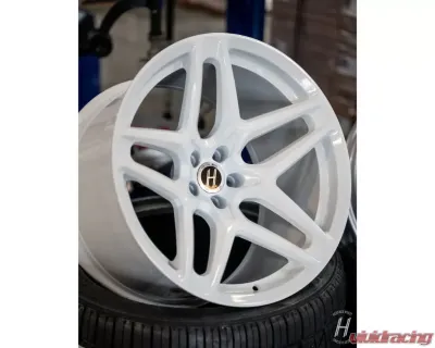Heritage Ebisu MonoC Wheel 18x9.5 5x112 22mm Arctic White - EBISUM5112189522ARWH