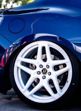 Heritage EBM510018116WHT Arctic White 18x11 Monoc Wheel