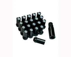 Kokoro M12X1.5 Midnight Black Lugnuts