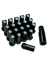 Kokoro M12X1.5 Midnight Black Lugnuts                                     - LN-H-1250-BLK - Image 2