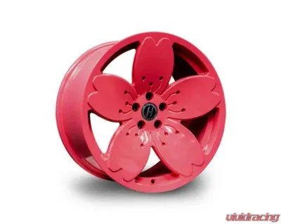 Heritage Sakura Wheel 18x9.5 5X120 22mm Pink - SAKURAM5120189522PNK