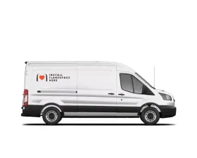 Flarespace Driver Side Flare Regular Cut Out Arctic Tern Awning Window Ford Transit Van 148 2015-2022