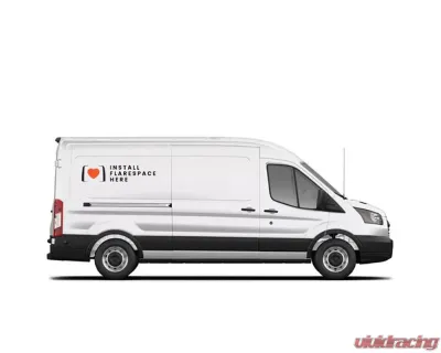 Flarespace Driver Side Flare Regular Cut Out CRL Half Slider | Flarespace 1033 | Awning Window Ford Transit Van 148 2015-2022 - TRW148-DS