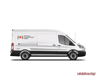 Flarespace Driver Side Flare Regular Depth No Cut Out Ford Transit Van 148 EL 2015-2022 - TRR148EL-DS