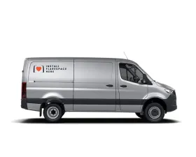 Flarespace Driver Side Flare Extended Cut Out Arctic Tern Awning Window Mercedes-Benz Sprinter Van 144 2007-2022