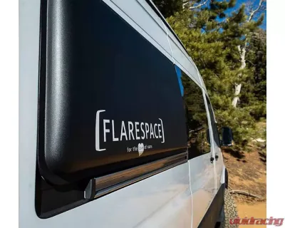 Flarespace Driver Side Flare Regular Depth Cut Out CRL Half Slider | Flarespace 1033 Slider | Awning Window Mercedes-Benz Sprinter 144 2007-2022 - SPW144-DS