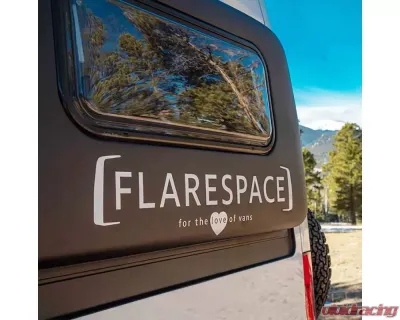 Flarespace Driver Side Flare Regular Depth Cut Out CRL Half Slider | Flarespace 1033 Slider | Awning Window Mercedes-Benz Sprinter 144 2007-2022 - SPW144-DS