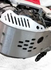 Devol Racing Aluminum Skid Plate Honda XR250R 2000-2004                                     - 0102-1401 - Image 2