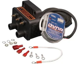 Dynatek Dyna 2000I Performance Ignition and Coils Kit Single Plug | Fire DC6-5 Harley-Davidson Carbureted 1970-2000