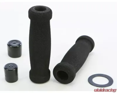 EMGO 7/8 X 5" Foam Grips Street Black - 42-20500