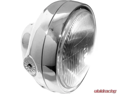 EMGO Headlight Hon Style 6 1/4" Chrome - 66-64312D