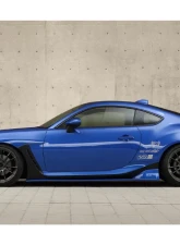 ChargeSpeed 5 Pieces Bottom Lines Type 1 Carbon Complete Lip Kit Subaru BR-Z ZD8 2022-2024                                     - CS992FLK1C - Image 5