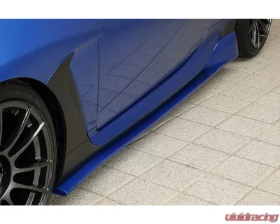 ChargeSpeed Bottom Lines Type 1 Carbon Side Skirts Pair Subaru BR-Z ZD8 2022-2024 - CS992SS1C