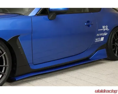 ChargeSpeed Bottom Lines Type 1 FRP Side Skirts Subaru BR-Z ZD8 2022-2024 - CS992SS1F