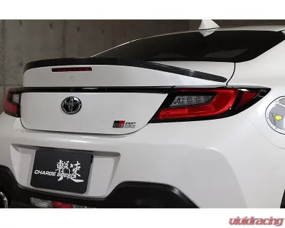 ChargeSpeed Twill Weave Carbon Rear Lip Spoiler Toyota GR86 | Subaru BR-Z ZD8 2022-2026 - CS992RWCT