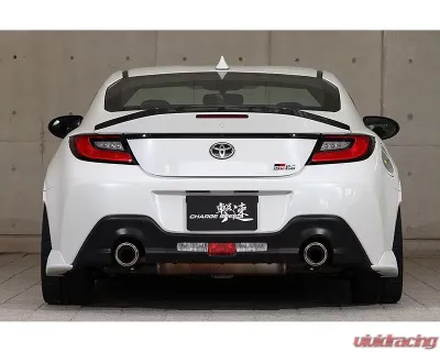 ChargeSpeed Twill Weave Carbon Rear Lip Spoiler Toyota GR86 | Subaru BR-Z ZD8 2022-2026 - CS992RWCT