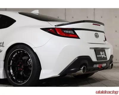 ChargeSpeed Twill Weave Carbon Rear Lip Spoiler Toyota GR86 | Subaru BR-Z ZD8 2022-2026 - CS992RWCT