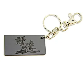 Charge Speed 50mm Gekisoku Carbon Key Chain