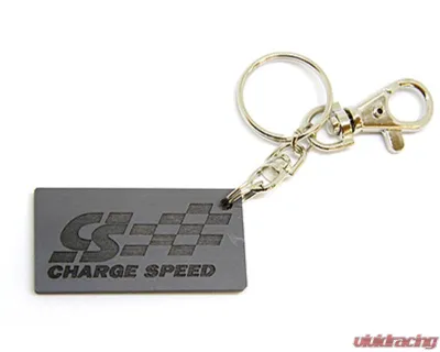 Charge Speed 50mm CS Carbon Key Chain - BCACC-CSA2004