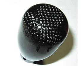 Charge Speed Black Carbon Weave Shift Knob