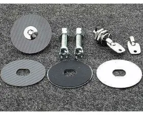 Charge Speed Black Universal Carbon Hood Pins