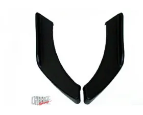 Charge Speed ABS Universal Front Bumper Side Canard Pair