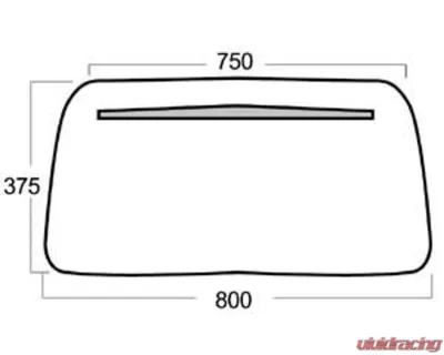 Charge Speed Carbon Universal Type-A Air Duct Center - BCACC-CSAD0001C