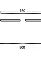 Charge Speed Carbon Universal Type-B Air Duct Center                                     - BCACC-CSAD0002C - Image 4
