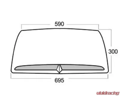 Charge Speed FRP Universal Type-C Air Duct Center - BCACC-CSAD0003