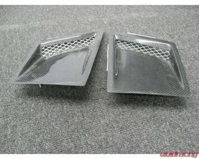 Charge Speed Carbon Universal Type-M Air Duct Fender Pair - BCACC-CSAD0008C