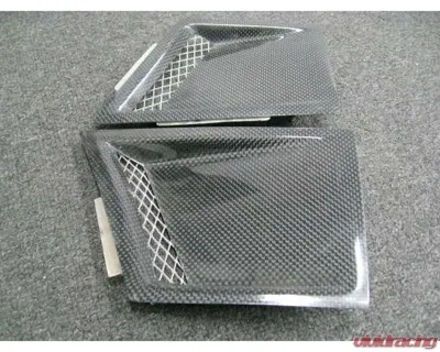 Charge Speed Carbon Universal Type-M Air Duct Fender Pair - BCACC-CSAD0008C