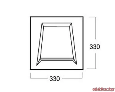 Charge Speed Carbon Universal Type-A Air Duct - BCACC-CSAD0010C