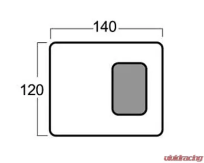 Charge Speed FRP Universal Type-B Air Duct Bumper - BCACC-CSAD0014