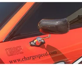 Charge Speed Carbon Universal GT Aero Mirror In Twill Pair