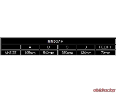 Charge Speed Carbon Universal Cup Spoiler Medium Size Pair - BCACC-CSAS1200C