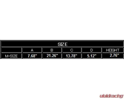 Charge Speed Carbon Universal Cup Spoiler Medium Size Pair - BCACC-CSAS1200C