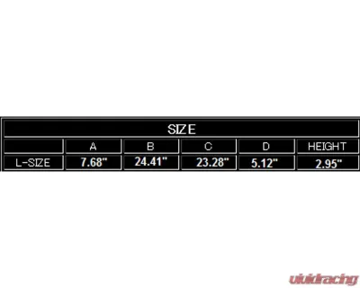 Charge Speed Carbon Universal Cup Spoiler Large Size Pair - BCACC-CSAS1300C